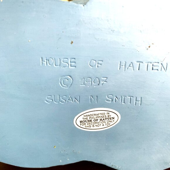 Vtg House of Hatten 'A Whale of a Christmas' Santa Riding Orca - Susan M. Smith - Picture 7 of 8